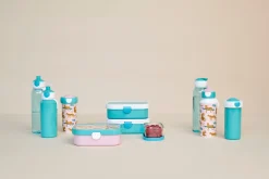Mepal Drinkfles Pop-Up|Back To School Sets Met Effen Kleur<Waterfles pop-up Campus 500 ml - Turquoise