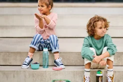 Mepal Drinkfles Pop-Up|Back To School Sets Met Effen Kleur<Waterfles pop-up Campus 500 ml - Turquoise