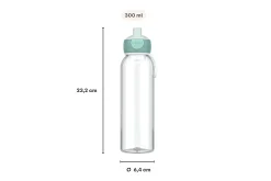 Mepal Drinkfles Pop-Up|Back To School Sets Met Effen Kleur<Waterfles pop-up Campus 500 ml - Cool blue
